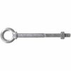 Hillman Hardware Essentials Eye Bolt with Nut, 1/2in Thread, Coarse Thread, 1.25in IDx1.794in OD Dia Eye, Steel 851893